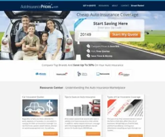 Autoinsuranceprices.com(IIS Windows Server) Screenshot