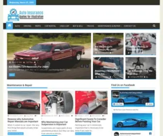 Autoinsurancequotesil.com(Auto Insurance Quotes For Illustration) Screenshot