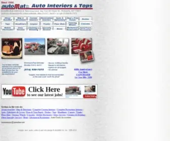 Autointeriors.biz(AutoMat Customizing & Restoration) Screenshot