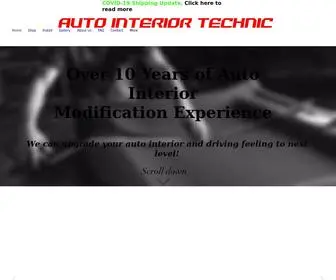 Autointeriortechnic.com(Home) Screenshot