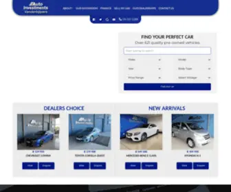 Autoinvestments.co.za(Autoinvestments) Screenshot