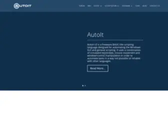 Autoitscript.com(AutoIt) Screenshot
