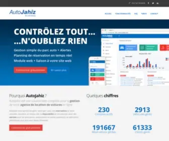 Autojahiz.com(Application gestion location de voitures) Screenshot