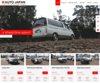 Autojapan.com.au(Autojapan) Screenshot