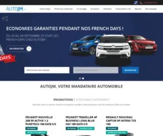 Autojm.fr(Mandataire automobile) Screenshot