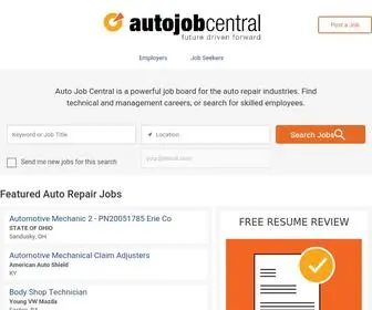 Autojobcentral.com(Automotive Repair Jobs) Screenshot