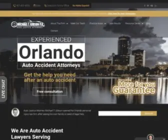 Autojusticeattorney.com(We are an Orlando Auto Accident Law Firm) Screenshot