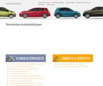 Autokasikirja.fi(Ymmärrä autoasi paremmin) Screenshot