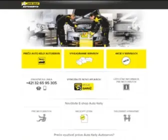 Autokellyautoservis.sk(Náhradné diely) Screenshot