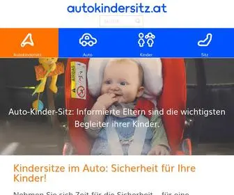 Autokindersitz.at(Für die Sicherheit unserer Kinder) Screenshot