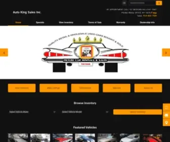 Autokingsales.com(Auto King Sales Inc) Screenshot