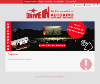 Autokino-Aschheim.de(DRIVE IN Autokino München Aschheim) Screenshot