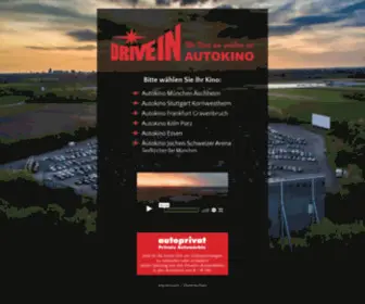 Autokino-Deutschland.de(DRIVE IN Autokinos Deutschland) Screenshot