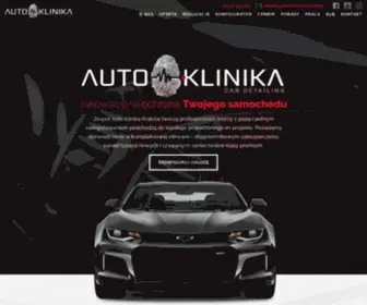 Autoklinika-Krakow.pl(Kompleksowe usługi car detailing'owe) Screenshot