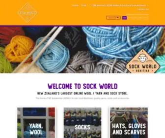 Autoknitter.com(Sock world hokitika) Screenshot