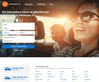 Autokopen.nl(Betrouwbare occasion of nieuwe auto kopen) Screenshot
