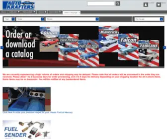 Autokrafters.com(Auto krafters) Screenshot