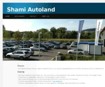 Autoland-Regensdorf.ch(Autohändler Sirnach) Screenshot