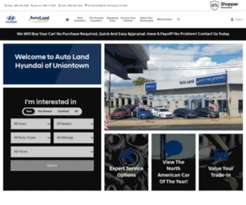Autolandhyundai.com Screenshot