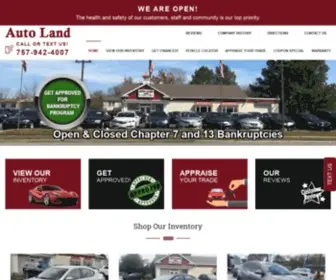 Autolandvb.com(Auto Land Of Virginia Beach Has The Best Financing In Town) Screenshot