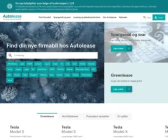 Autolease.dk(Autolease Danmark) Screenshot