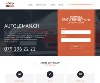 Autoleman.ch(Achat de voiture en Suisse romande) Screenshot