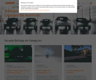 Autolichtblog.de(Auf dem Autolichtblog finden Sie spannende Fakten rund um das Thema Autolicht) Screenshot