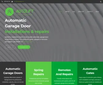 Autoliftgaragedoors.com.au(Sunshine Coast's Automatic Garage Door and Automatic Gates) Screenshot