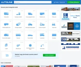 Autoline-EU.hu(Értékesítés) Screenshot