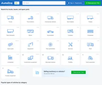 Autoline.com.ng(Search for trucks) Screenshot