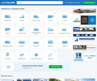 Autoline.sk(Predaj a nákup novej a ojazdenej techniky) Screenshot
