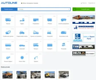 Autoline24.ba(Prodaja komercijalnih vozila) Screenshot