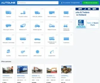 Autoline24.fr(Machines neuves et d'occasion) Screenshot