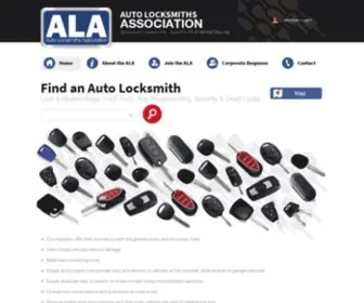 Autolocksmiths.net(Auto Locksmiths Association) Screenshot