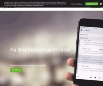 Autolog.dk(Automatisk kørebog til dit kørselsregnskab) Screenshot