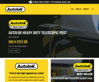 Autolok.co.uk(UK Car Security specialist) Screenshot