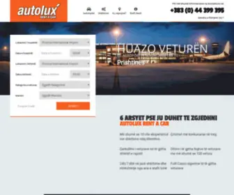 Autoluxrentacar.com(Autolux Rent a car) Screenshot