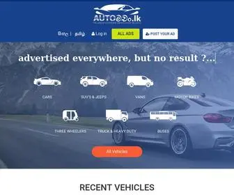 Automachan.lk(New and used Vehicles for sale in Sri Lanka) Screenshot