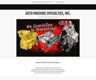 Automachinespecialties.com(Auto Machine Specialties Auto Machine Specialties) Screenshot