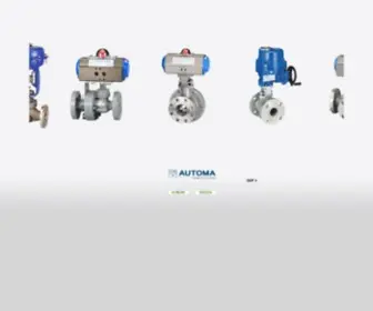 Automa.co.kr(Automatic Valve & Accessories) Screenshot