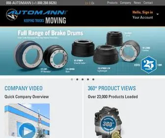 Automann.com(Keeping Trucks Moving) Screenshot