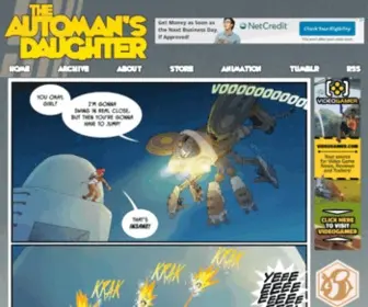 Automansdaughter.com(The Automan's Daughter) Screenshot