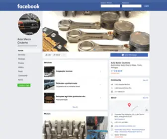 Automarcocoutinho.com(Facebook) Screenshot