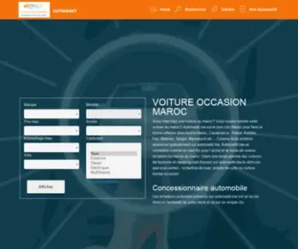 Automarkt.ma(Site des annonces de voiture occasion et neuves au maroc) Screenshot