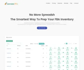 Automated3PL.com(Automated3PL) Screenshot