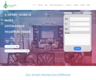 Automatedabode.com(Automated Abode) Screenshot
