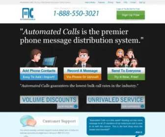 Automatedcalls.com(Automated Calls) Screenshot