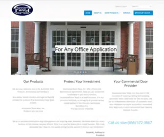 Automateddoorways.com(Automated Door Repair) Screenshot