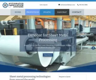 Automatedfabricationsystems.com(Automated Fabrication Systems) Screenshot