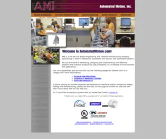 Automatedmotion.com(Meet Automated Motion Inc) Screenshot